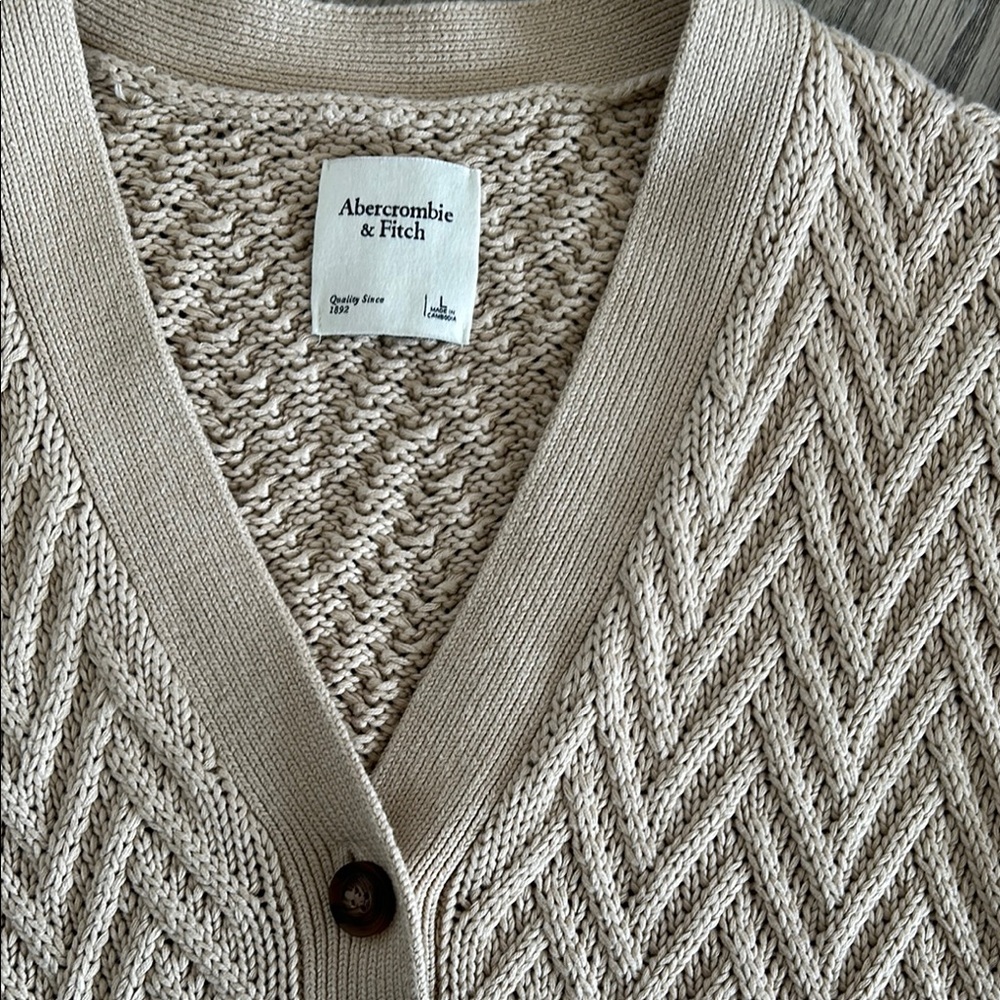 Abercrombie cardigan NWOT - Picture 2 of 3